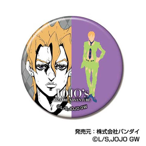 『ジョジョの奇妙な冒険 黄金の風』CANバッジ 彩色影絵【BOX】【202502再販】